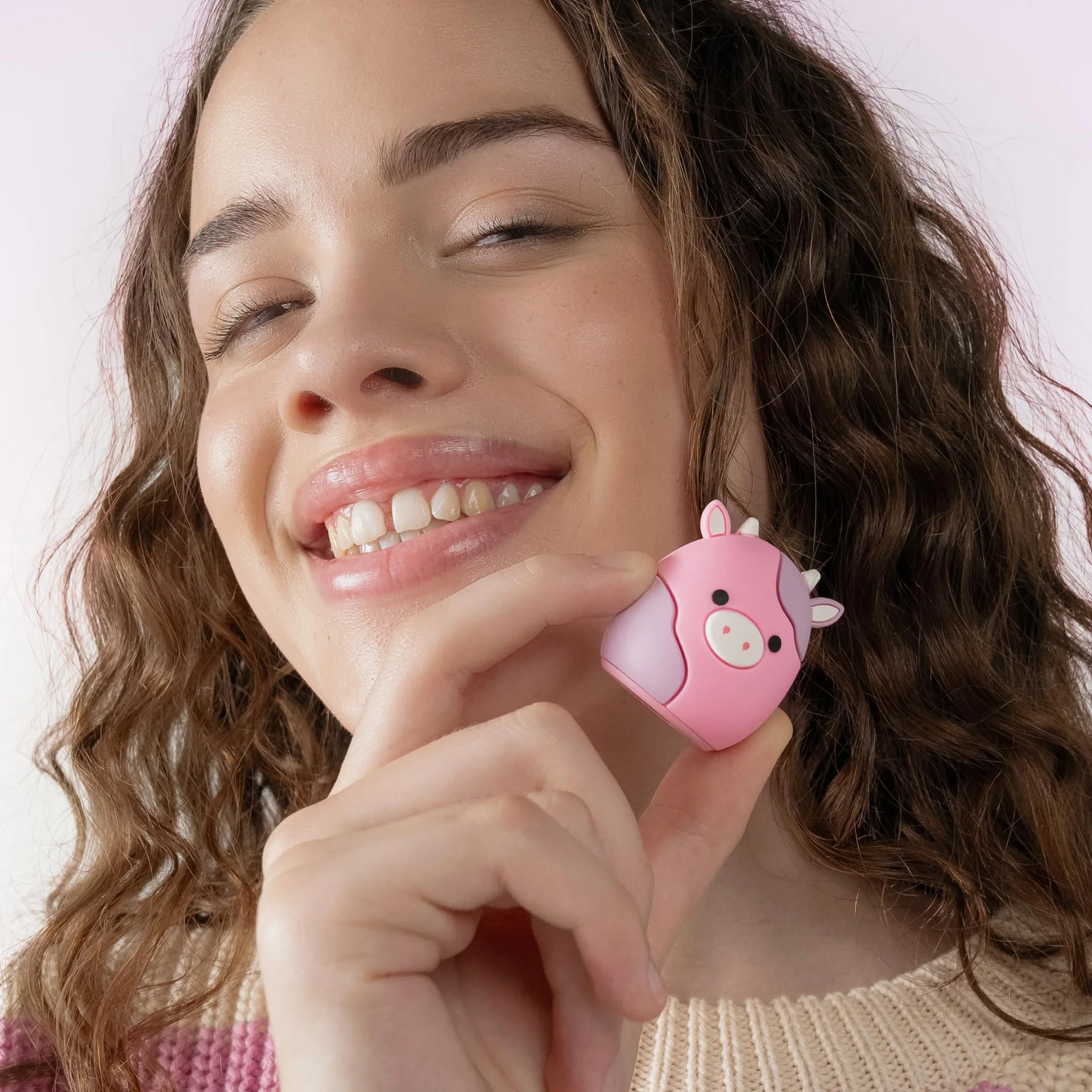 Ordo Squishmallows szczoteczka do zębów, soniczna szczoteczka do zębów dla dzieci, możliwość ładowania, 3 tryby szczotkowania, bateria 5+ tygodni, dodatkowa głowica szczoteczki w zestawie, prezent dla