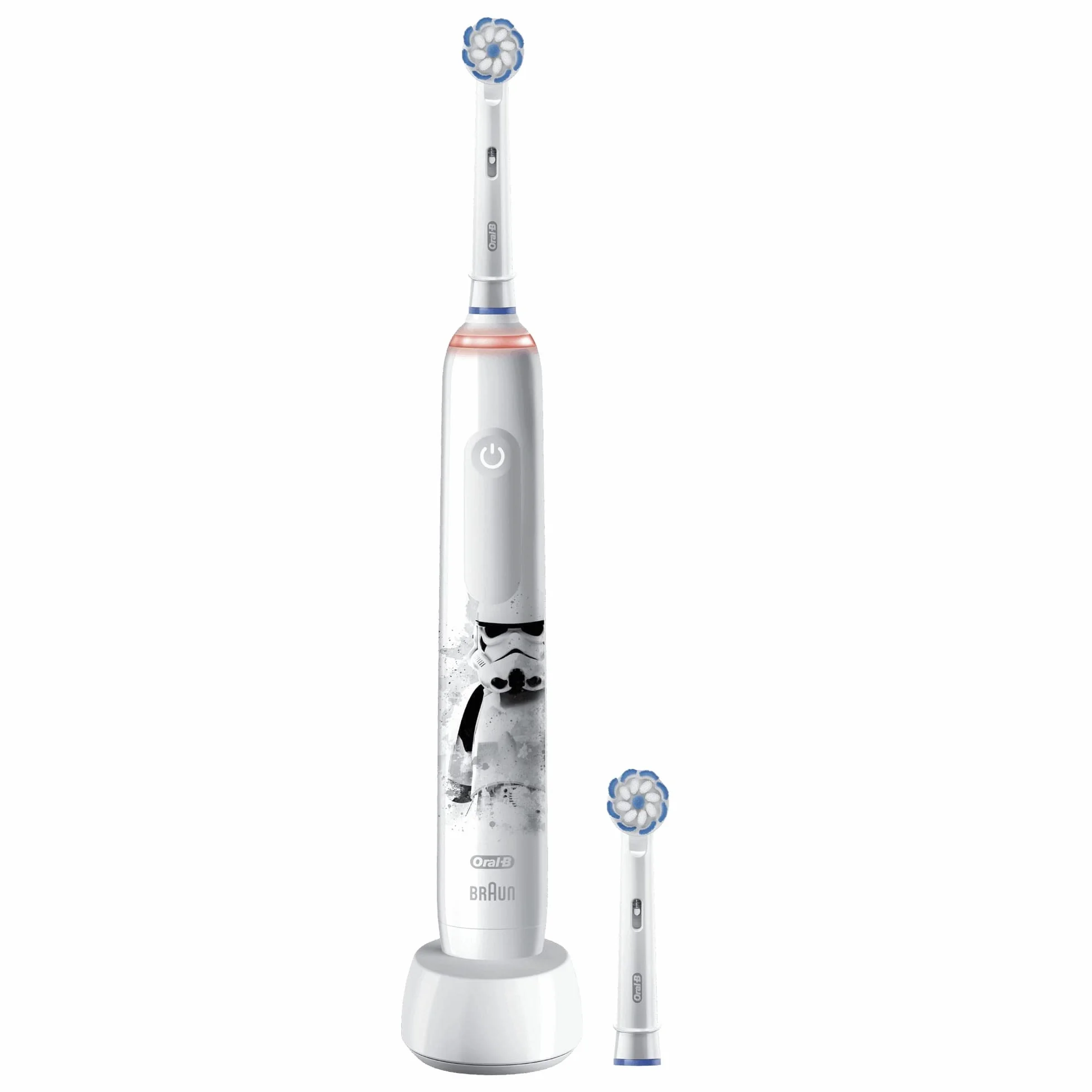 Oral-B Elektryczna szczoteczka do zębów, 1 uchwyt z Gwiezdnymi Wojnami, 2 szczotki, 6 lat i więcej