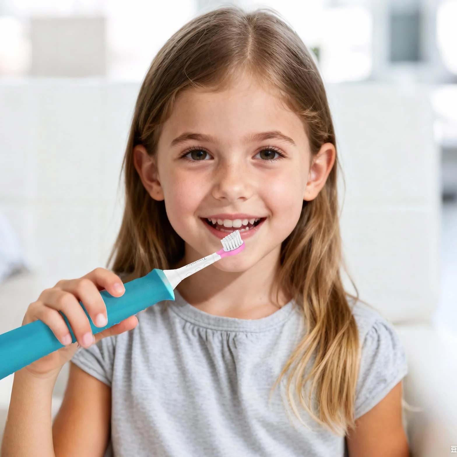 Trustnice Compact Mini wymienne szczoteczki do szczoteczek Philips Sonicare kids – kompatybilne z Philips Sonicare Snap-on, dla dzieci w wieku od 3 do 7 lat, 8 sztuk w opakowaniu