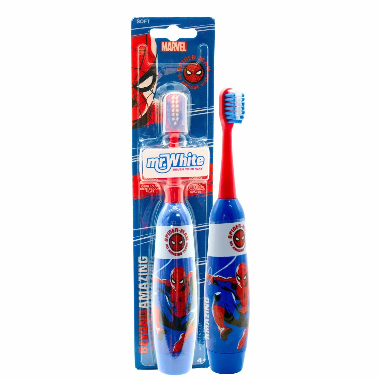 Mr White Jr Spider-Man elektryczna szczoteczka do zębów