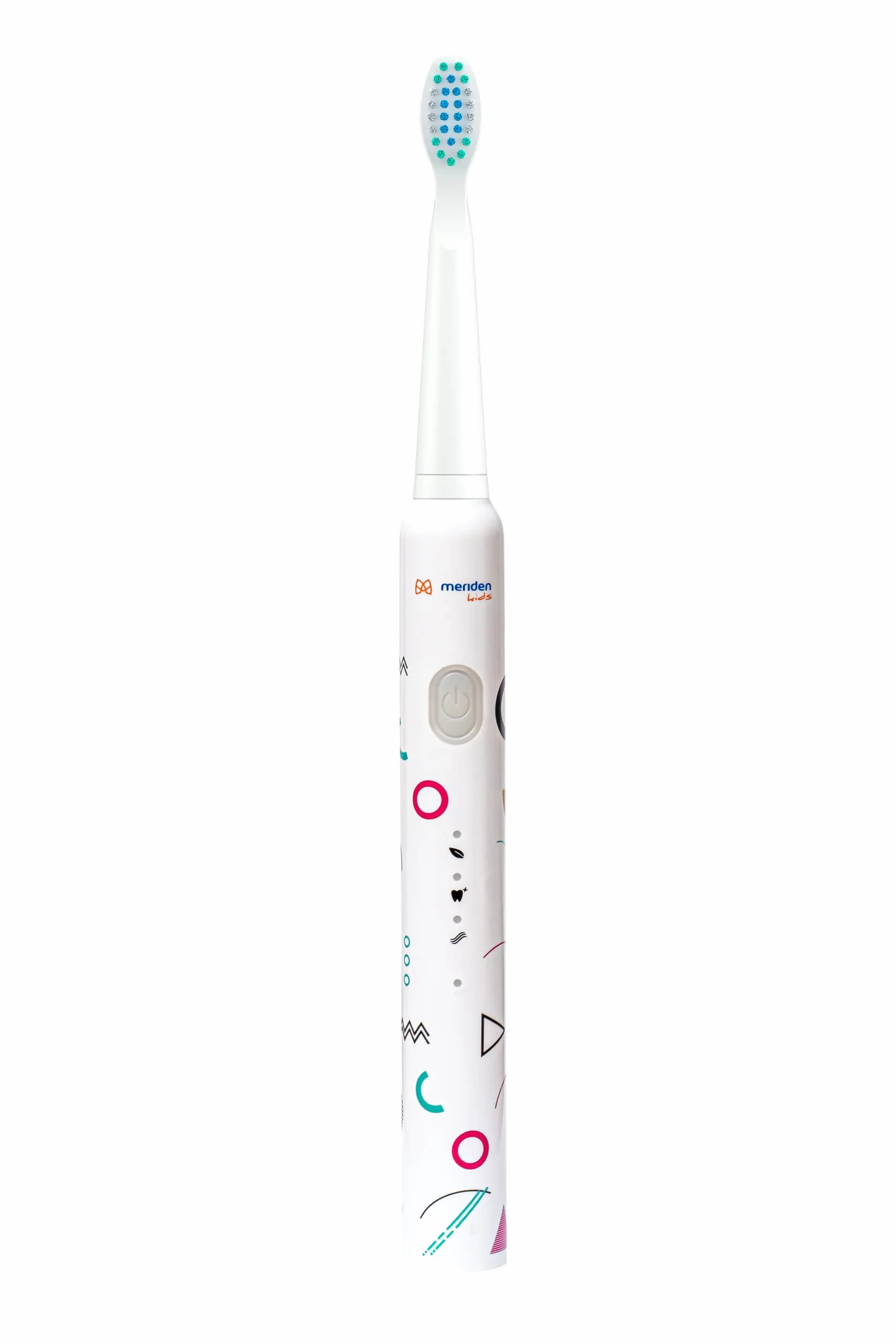 MERIDEN Smart KIDS MK200G szczoteczka do zębów dla dzieci od 5 lat, końcówka z timerem, wodoszczelna, elektryczna szczoteczka do zębów