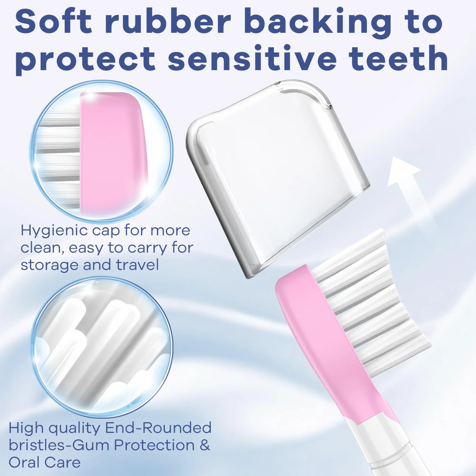 8 wymiennych szczoteczek dla dzieci, kompatybilne z Philips Sonicare mini szczoteczki do zębów dla dzieci, od 3-5 lat, różowe/zielone